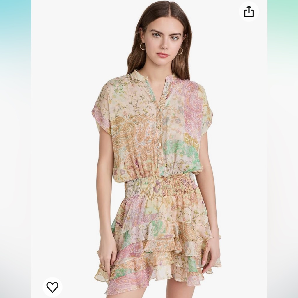 Misa Los Angeles Multicolor Mini Dress